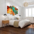 Quadro Decorativo Mosaico Tendenci Abstrato - Elementais