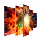 Quadro Decorativo Mosaico Tendenci Abstrato Energy Of Surreal