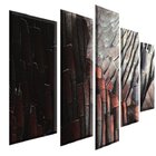 Quadro Decorativo Mosaico Tendenci Abstrato - Invitation