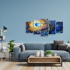 Quadro Decorativo Mosaico Tendenci Abstrato Truth Tree - 133x