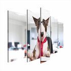 Quadro Decorativo Mosaico Tendenci Animais - Business Dog