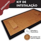 Quadro Decorativo Mosaico Tendenci Animais - Flowered Elephan