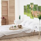 Quadro Decorativo Mosaico Tendenci Animais - Hello Deer