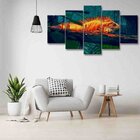 Quadro Decorativo Mosaico Tendenci Animais - Iguana