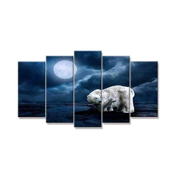 Quadro Decorativo Mosaico Tendenci Animais - Polaris
