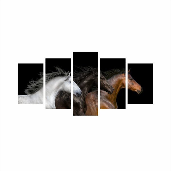 Quadro Decorativo Mosaico Tendenci Animais - Raças