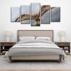 Quadro Decorativo Mosaico Tendenci Animais - The Hawk