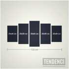 Quadro Decorativo Mosaico Tendenci Animais - Whiskers