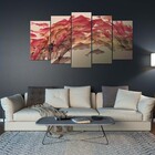Quadro Decorativo Mosaico Tendenci Animal Salmon Jump - 133x6