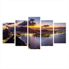 Quadro Decorativo Mosaico Tendenci Cidades Botafogo - Rio De