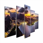 Quadro Decorativo Mosaico Tendenci Cidades Botafogo - Rio De