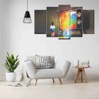 Quadro Decorativo Mosaico Tendenci Conceitual Tv Magic - 133x