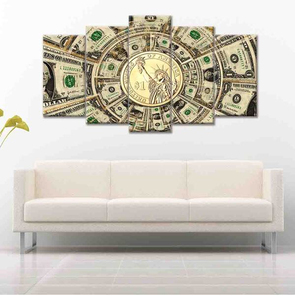 Quadro Decorativo Mosaico Tendenci Conceitual Usd Vortex - 13