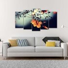 Quadro Decorativo Mosaico Tendenci Floral - Delicate