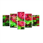 Quadro Decorativo Mosaico Tendenci Floral - Ribbon