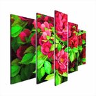 Quadro Decorativo Mosaico Tendenci Floral - Ribbon