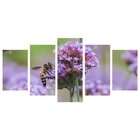Quadro Decorativo Mosaico Tendenci Floral - Spring Bee