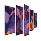 Quadro Decorativo Mosaico Tendenci Geométrico - Confete