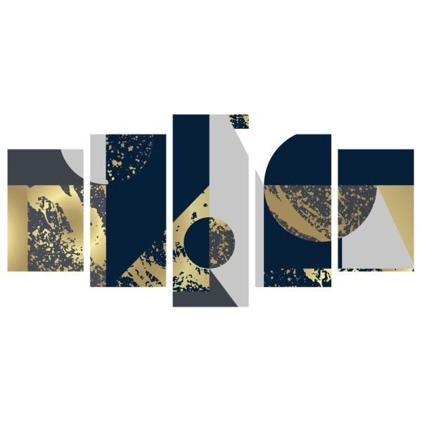 Quadro Decorativo Mosaico Tendenci Geométrico - Geometric 2