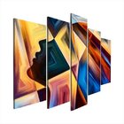 Quadro Decorativo Mosaico Tendenci Geométrico - Geometric Wom