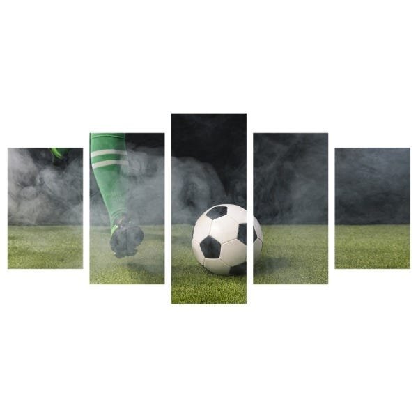 Quadro Decorativo Mosaico Tendenci Hobbies - Dividida