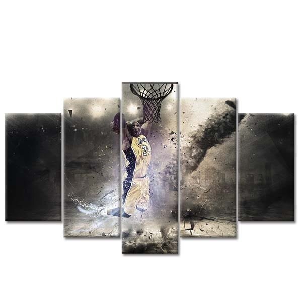Quadro Decorativo Mosaico Tendenci Hobbies - Kobe Bryant Epic