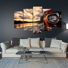 Quadro Decorativo Mosaico Tendenci Hobbies Old Car Selfie - 1
