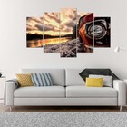 Quadro Decorativo Mosaico Tendenci Hobbies Old Car Selfie - 1