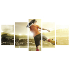 Quadro Decorativo Mosaico Tendenci Hobbies Penalty - 133x63cm