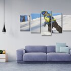 Quadro Decorativo Mosaico Tendenci Hobbies - Snow Break