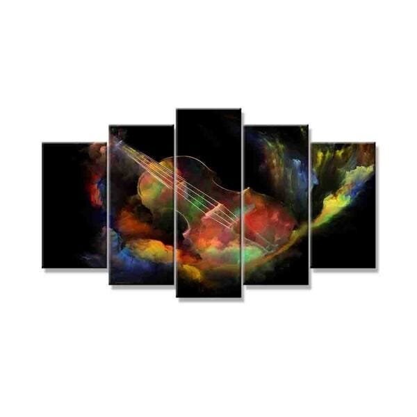 Quadro Decorativo Mosaico Tendenci Hobbies - Violin Art