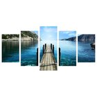 Quadro Decorativo Mosaico Tendenci Paisagens - Greece