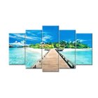 Quadro Decorativo Mosaico Tendenci Paisagens - Paradise Isle