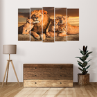 Quadro Decorativo Mosaico União Familiar