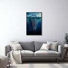 Quadro Decorativo Motivacional Sucesso Com 1 Tela Cm Ou Cm De