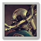Quadro Decorativo - Moto Antiga - 33cm X 33cm - 105qdvb