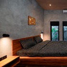 Quadro Decorativo Motocicleta Vintage Com Led Madeira Nobre