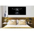 Quadro Decorativo Motocicletas Black Motorcycle - 120x80cm