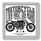 Quadro Decorativo - Motorcycle - 33cm X 33cm - 188qddb
