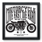 Quadro Decorativo - Motorcycle - 33cm X 33cm - 188qddp