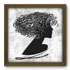 Quadro Decorativo - Mulher - 33cm X 33cm - 032qdum