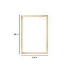 Quadro Decorativo Mulher Flores Colorido Moderno