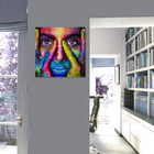 Quadro Decorativo Mulher Pintada