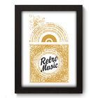 Quadro Decorativo - Music - 19cm X 25cm - 101qdgp
