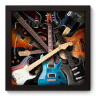 Quadro Decorativo - Música - 22cm X 22cm - 007qngap