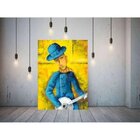 Quadro Decorativo Música Músico - 90x60cm