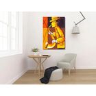 Quadro Decorativo Musical Jazz - 180x135cm
