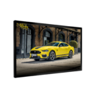 Quadro Decorativo Mustang Amarelo