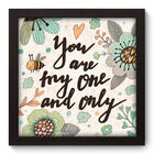 Quadro Decorativo - My One - 22cm X 22cm - 035qdop