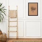 Quadro Decorativo Nação Nordestina 33x24cm Moldura Preta